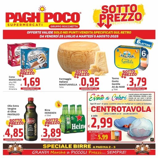 Volantino Paghi Poco