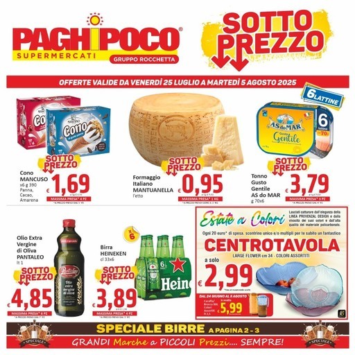 Volantino Paghi Poco