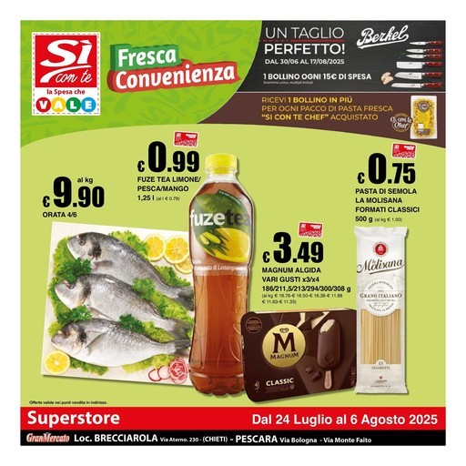 Volantino Si con te superstore