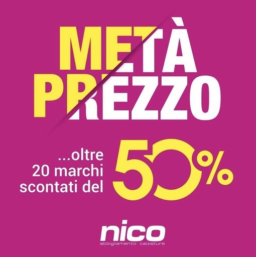 Volantino Nico Abbigliamento