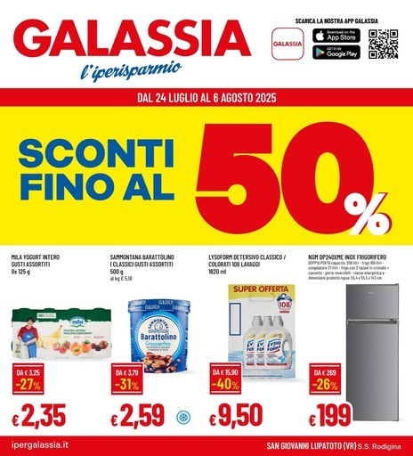 Volantino Galassia