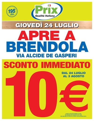 Volantino Prix