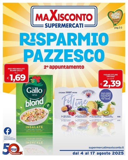 Volantino Maxisconto Supermercati