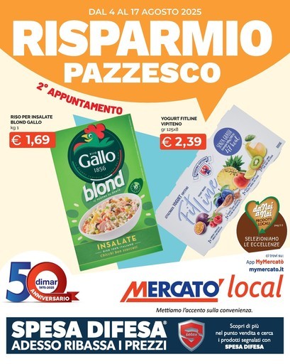 Volantino Mercatò Local