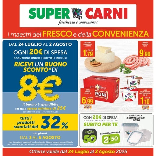 Volantino Super Carni