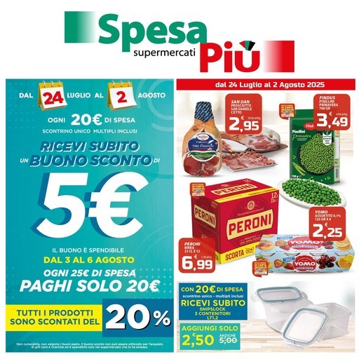 Volantino SpesaPiù Supermercati