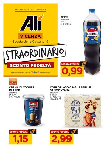 Volantino Alì Supermercati