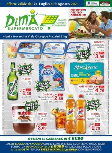 Volantino Supermercato Dima