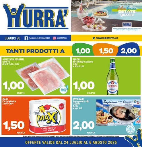 Volantino Hurrà Discount