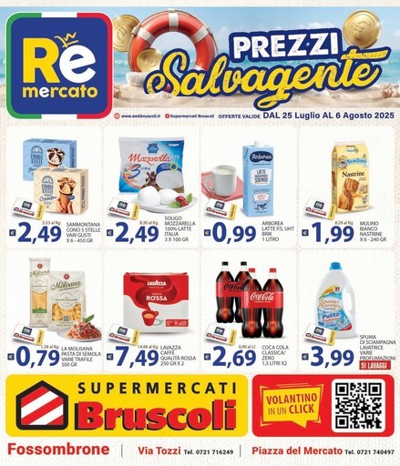 Supermercati Bruscoli - Prezzi salvagente