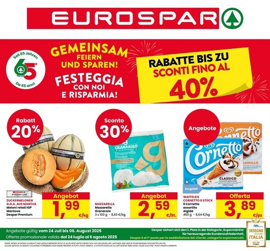 Volantino Eurospar