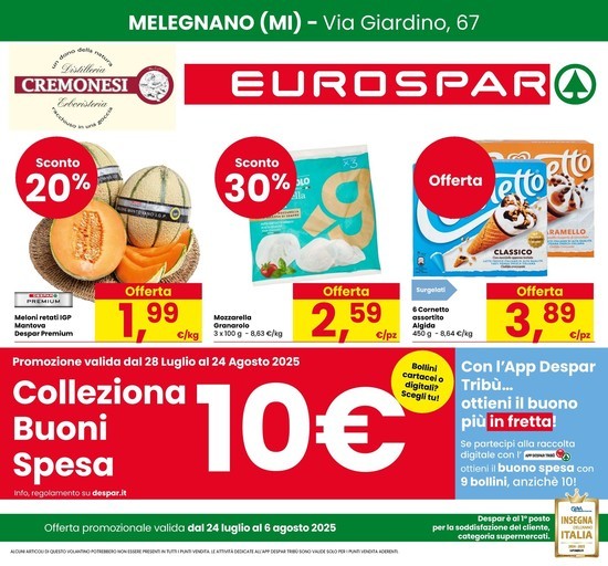 Volantino Eurospar