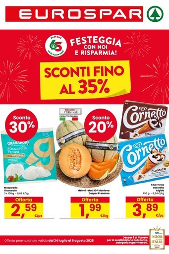 Volantino Eurospar