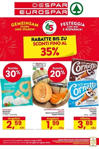 Eurospar - Sconti fino al 30%