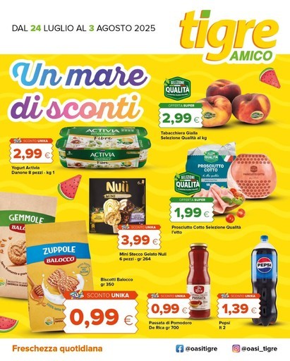 Volantino Tigre Amico