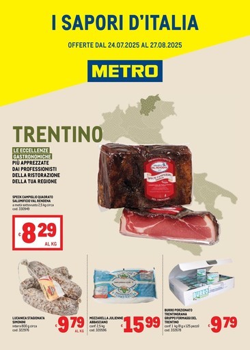 Metro - Sapori d'Italia - Trentino