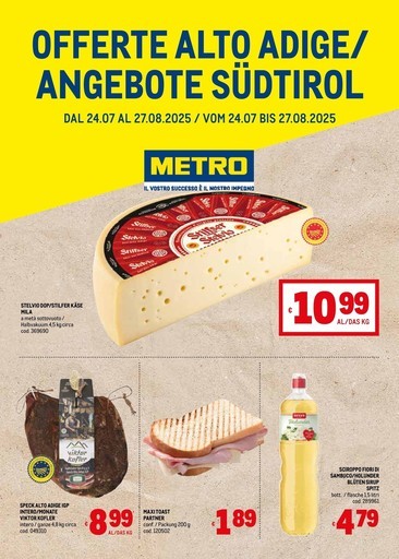 Metro - Offerte Alto Adige
