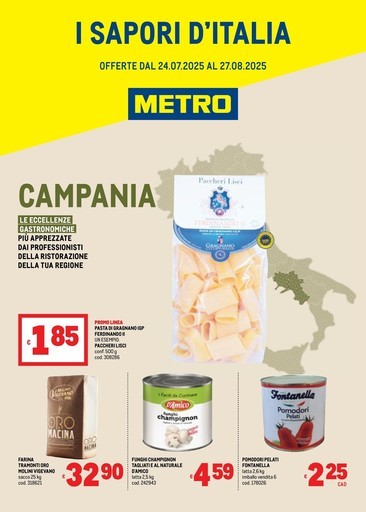 Metro - Sapori d'Italia - Campania