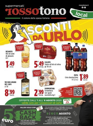 Volantino Supermercati Rossotono Local