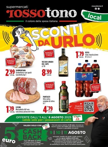 Volantino Supermercati Rossotono Local