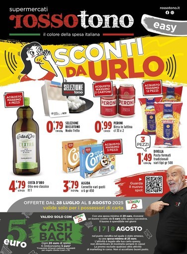 Volantino Supermercati Rossotono Easy