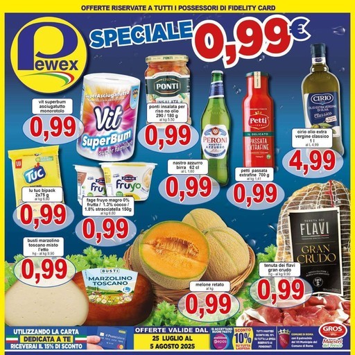 Volantino Pewex