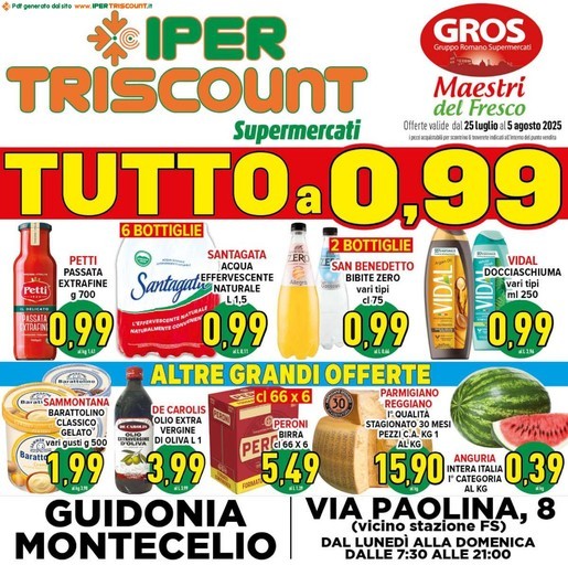 Volantino Ipertriscount