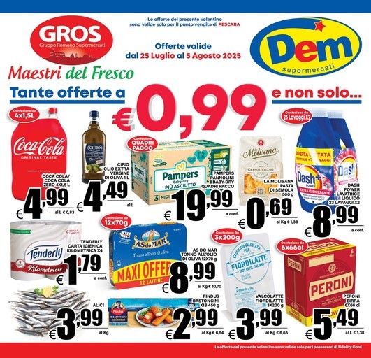 Dem - Tante offerte a 0.99