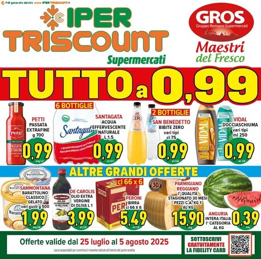 Volantino Ipertriscount