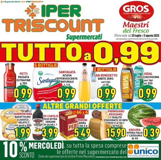 Volantino Ipertriscount