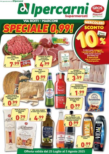 Ipercarni - Speciale 0,99!