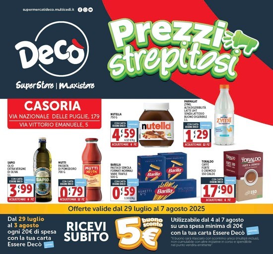 Deco - Prezzi strepitosi