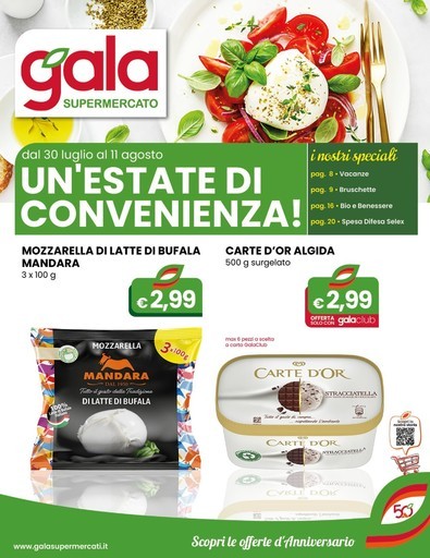 Gala Supermercati - Un'estate di convenienza