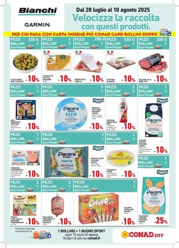 Volantino Conad City