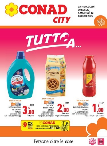 Volantino Conad City