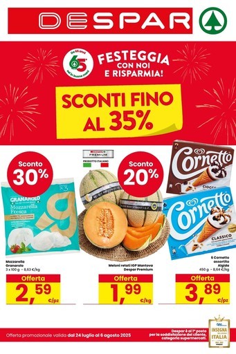 Despar - Sconti fino al 35%