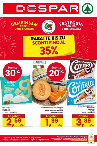 Despar - Sconti fino al 30%