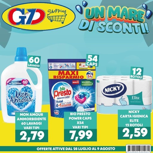 Volantino G e D Shopping