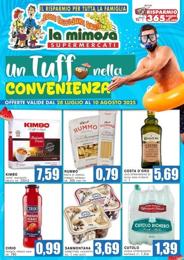 Volantino La Mimosa Supermercati