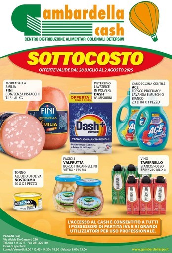 Volantino Gambardella Cash