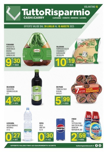 Volantino Tutto Risparmio Cash&Carry