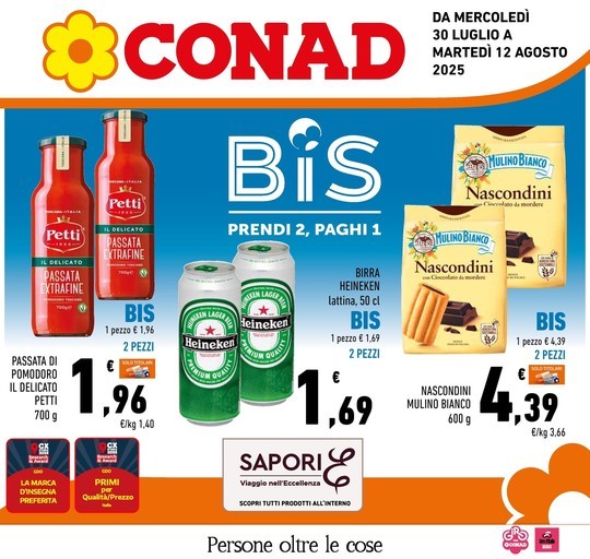 Conad - BIS, PRENDI 2 PAGHI 1