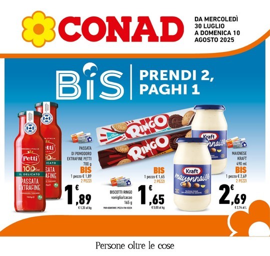 Conad - BIS Prendi 2, Paghi 1