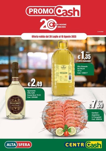 Volantino Centro Cash