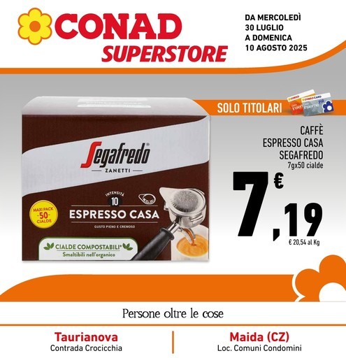 Volantino Conad Superstore