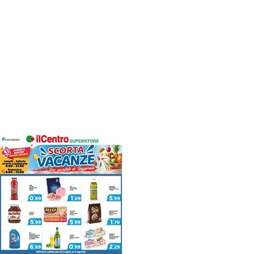 Volantino Il Centro Superstore