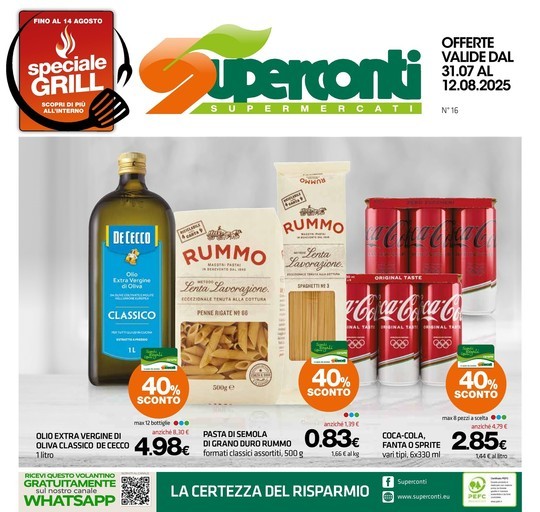 Volantino Superconti