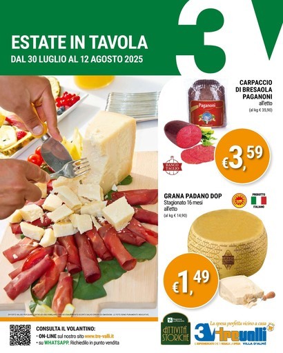 Volantino Tre Valli Supermercato