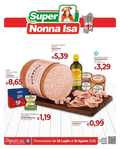 Volantino Supermercati Nonna Isa