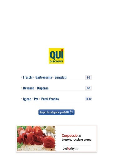 Volantino Qui Discount